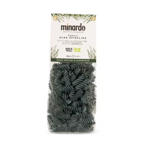 Fusilli med Spirulina � �kologisk Pasta | Minardo