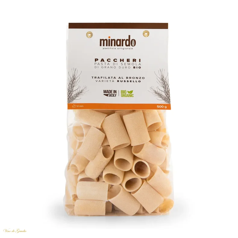 Paccheri � �kologisk Siciliansk Pasta | Minardo